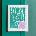 Birthday Bow | Letterpress Birthday Card