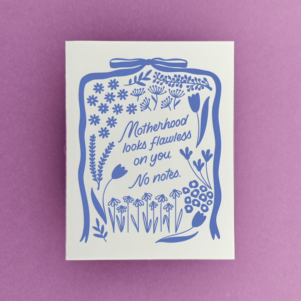 No Notes | Floral Mother’s Day or New Mom Card