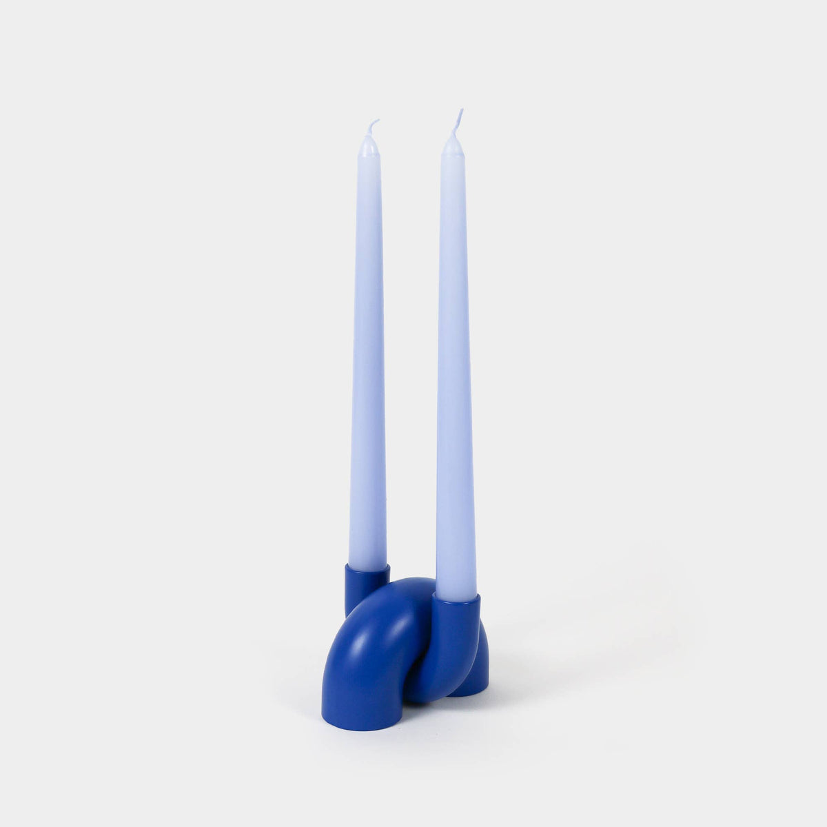Macaroni 2-in-1 Candle holder - Tapers & Tealights - Blue