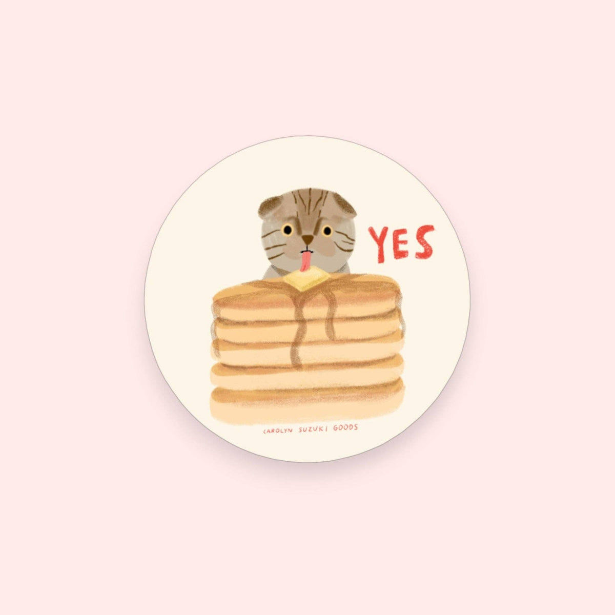 Pancakes - Die Cut Sticker