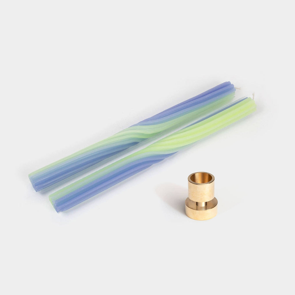 Pivot Lav. & Green 11" Tapers (2 Pack)