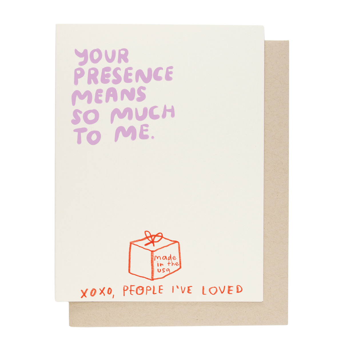 Grateful For You Card