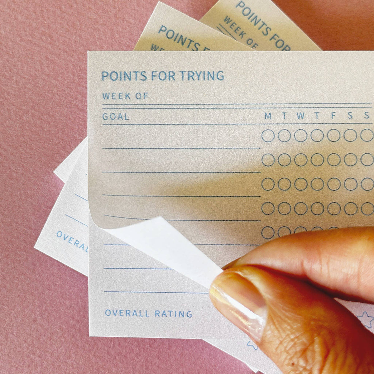 Points for Trying | Motivational Habit Tracker Sticky Notes