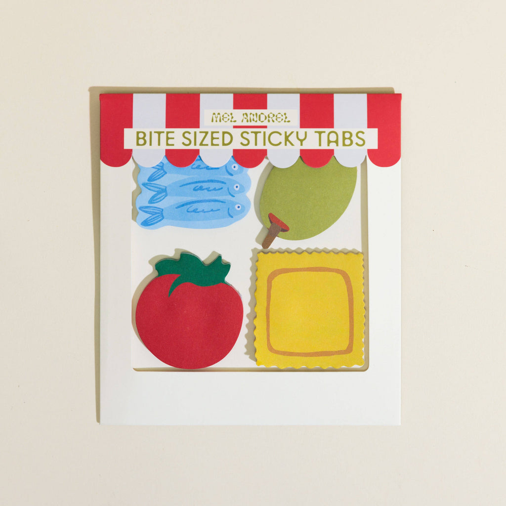 Bite Sized Mini Sticky Tabs: Grocery Trip