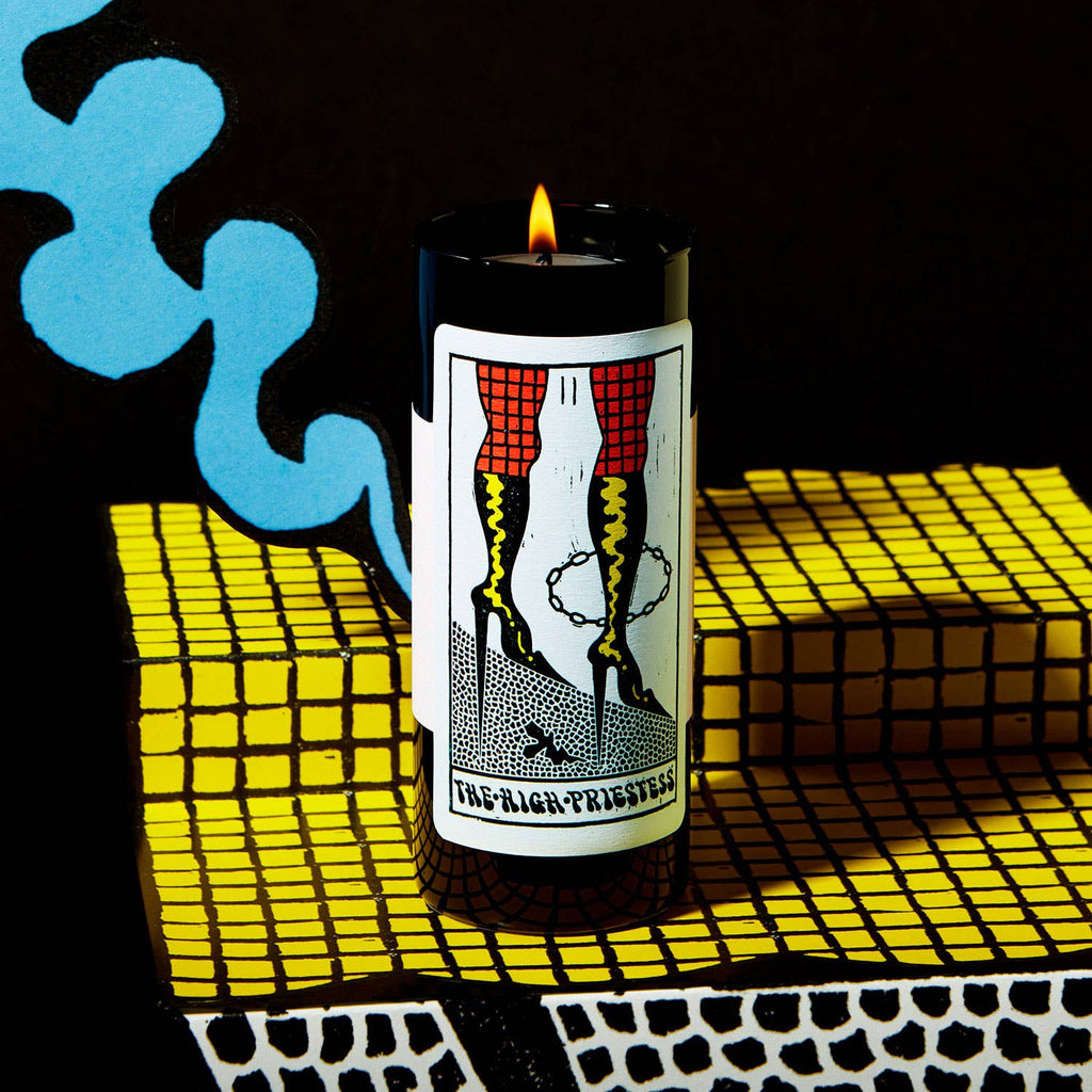 Tarot Candle - High Priestess | Confident and Sensual