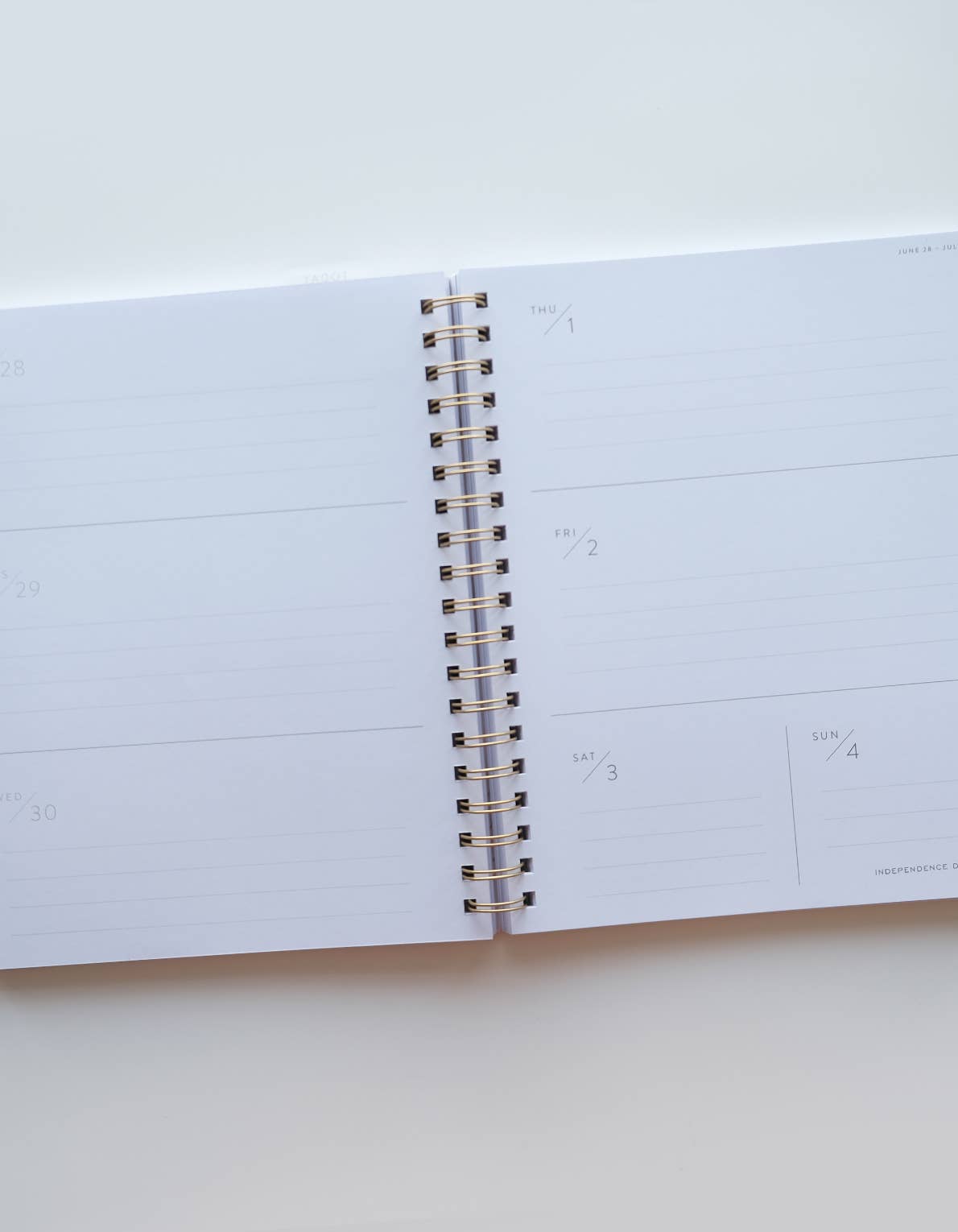2027 Large Format Planner | Cabana Stripe