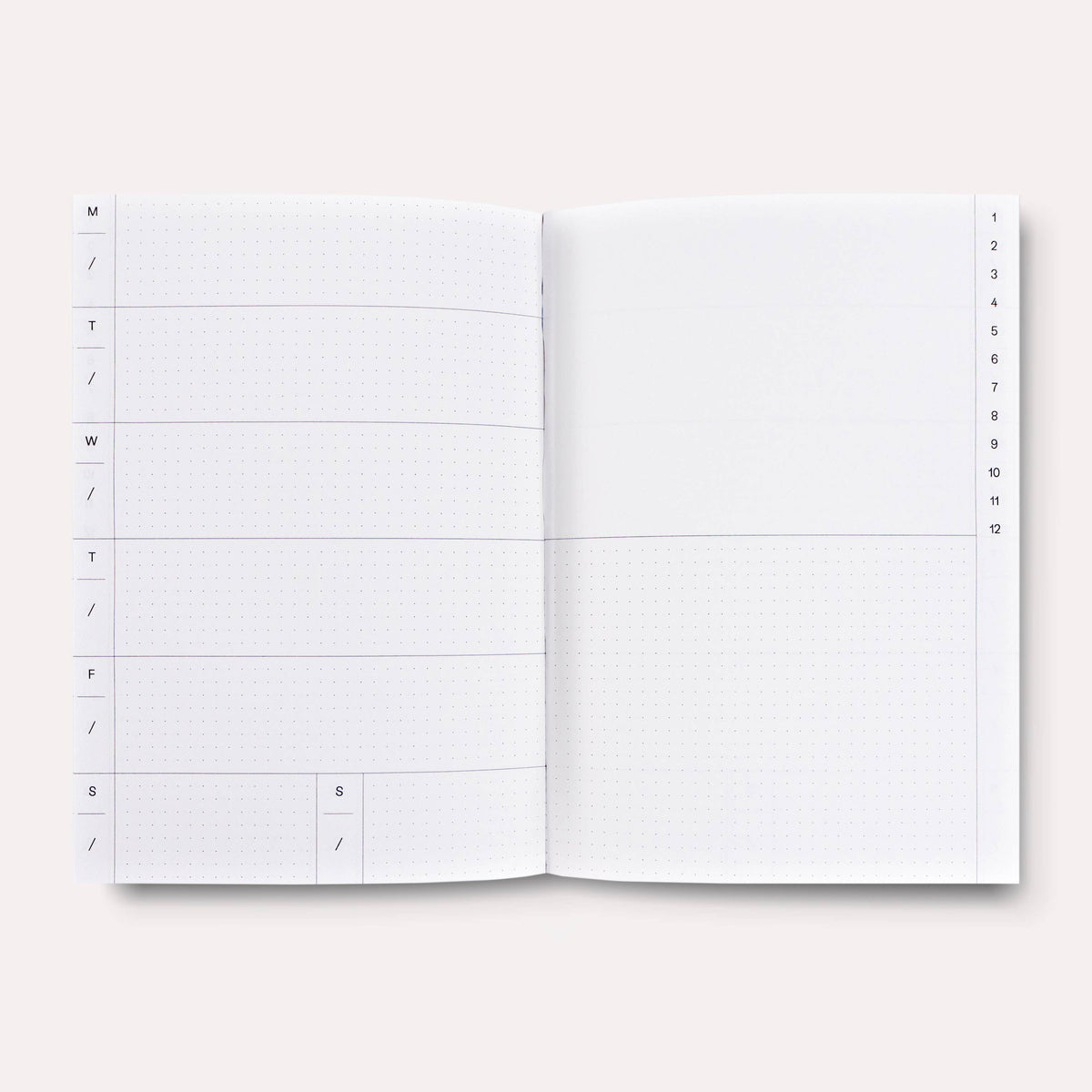 Palermo Undated Weekly Planner Book