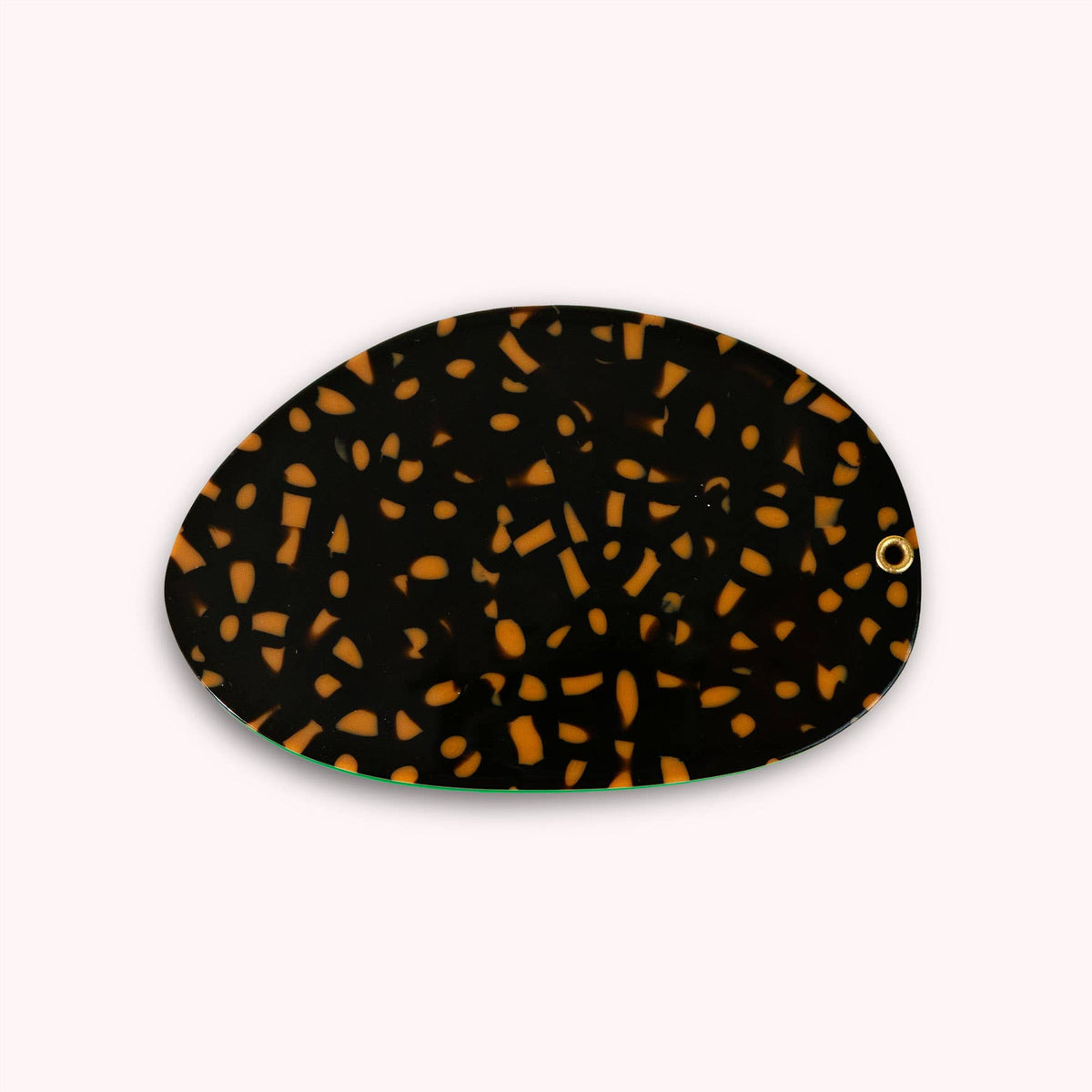 Lottie Mirror - Leopard & Emerald
