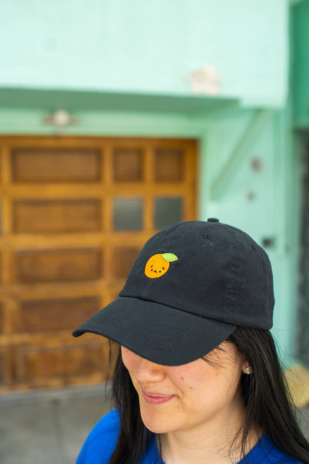 Sad Orange Cap