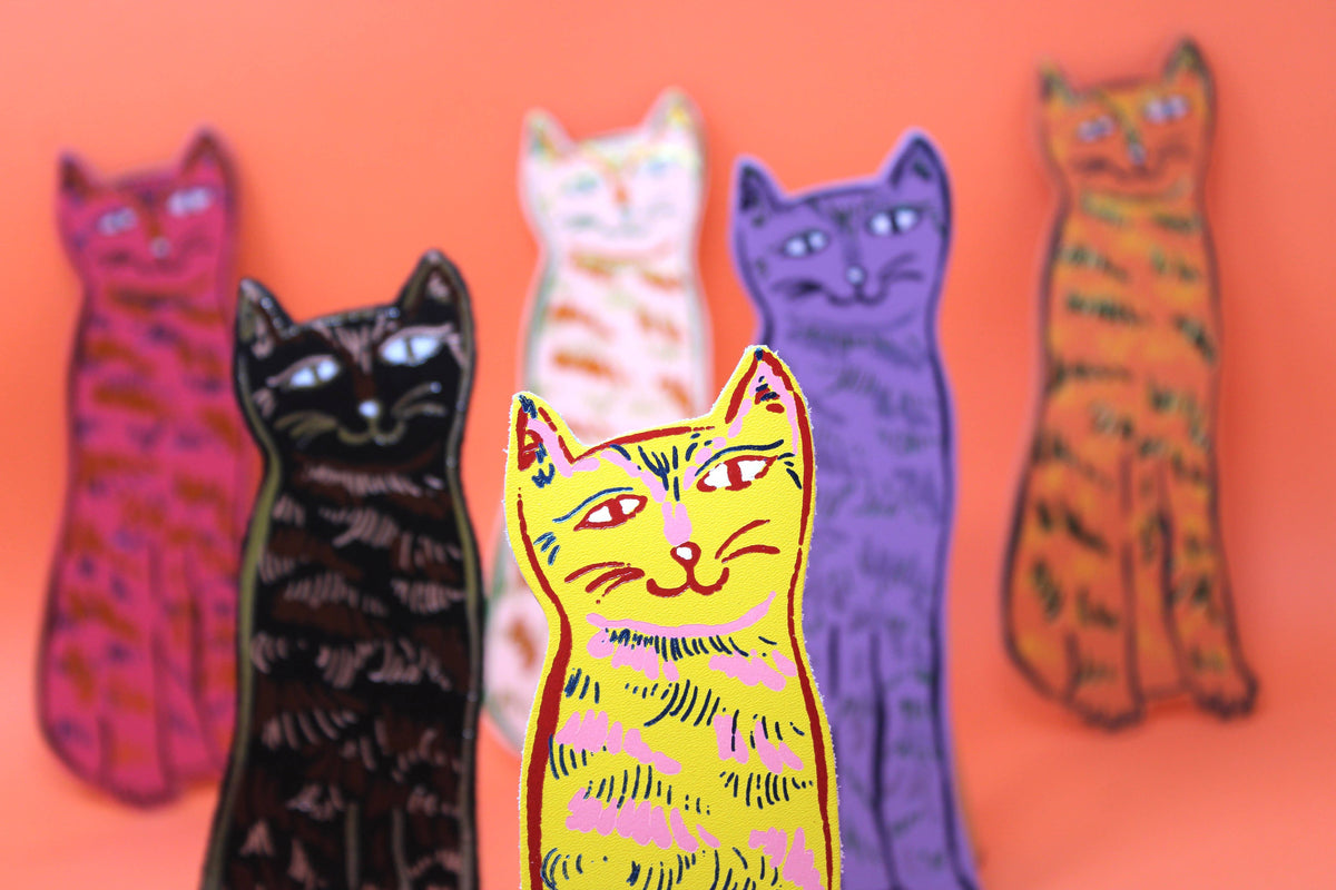 Cat Tails Bookmark
