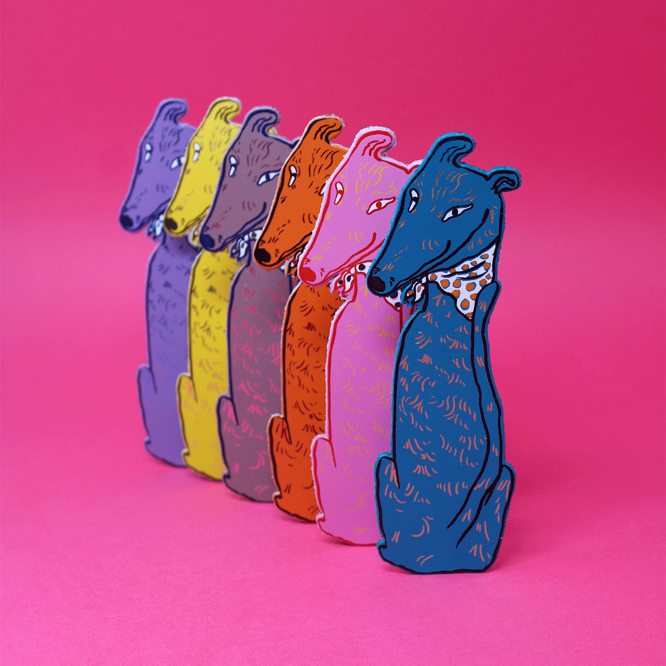 Dog Tails Bookmark