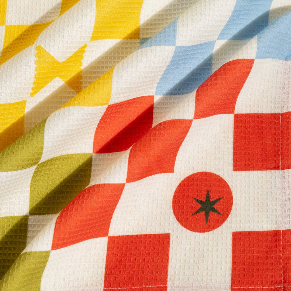 Waffle Tea Towel - Potluck