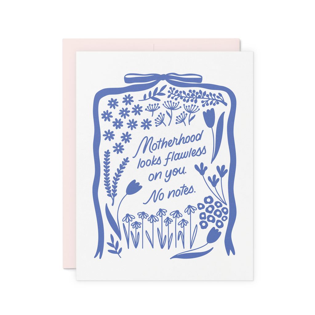 No Notes | Floral Mother’s Day or New Mom Card