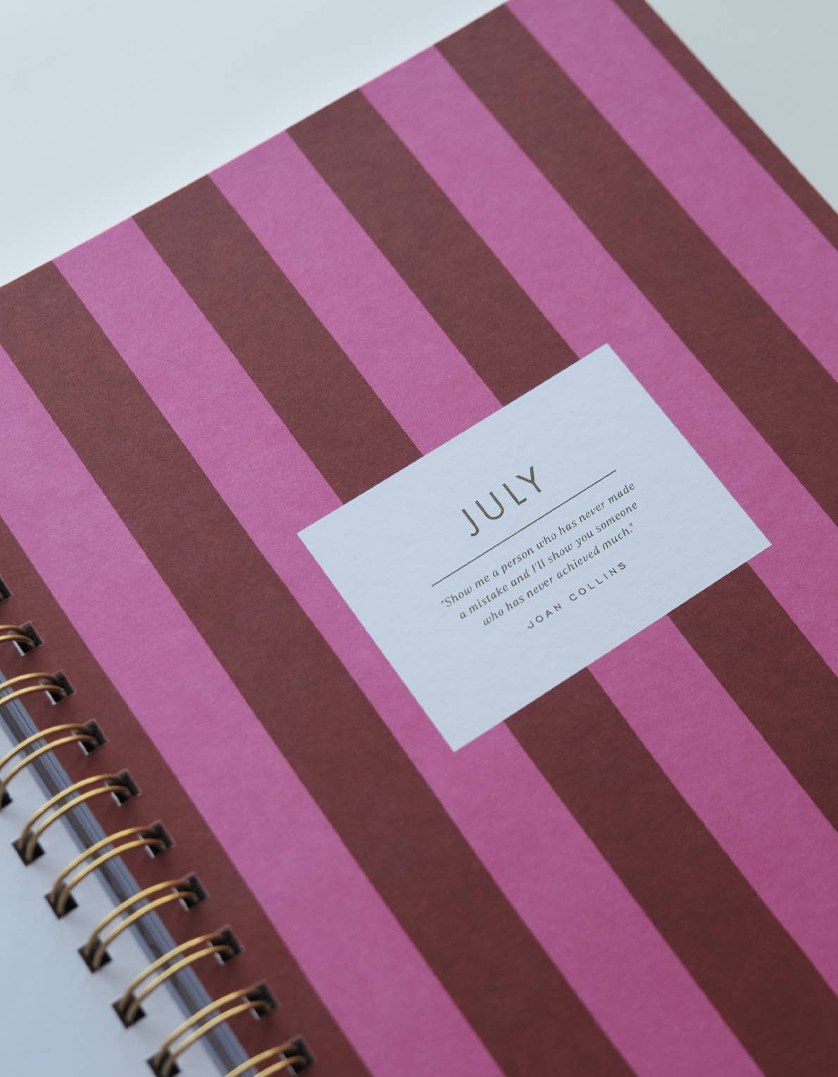 2027 Large Format Planner | Cabana Stripe