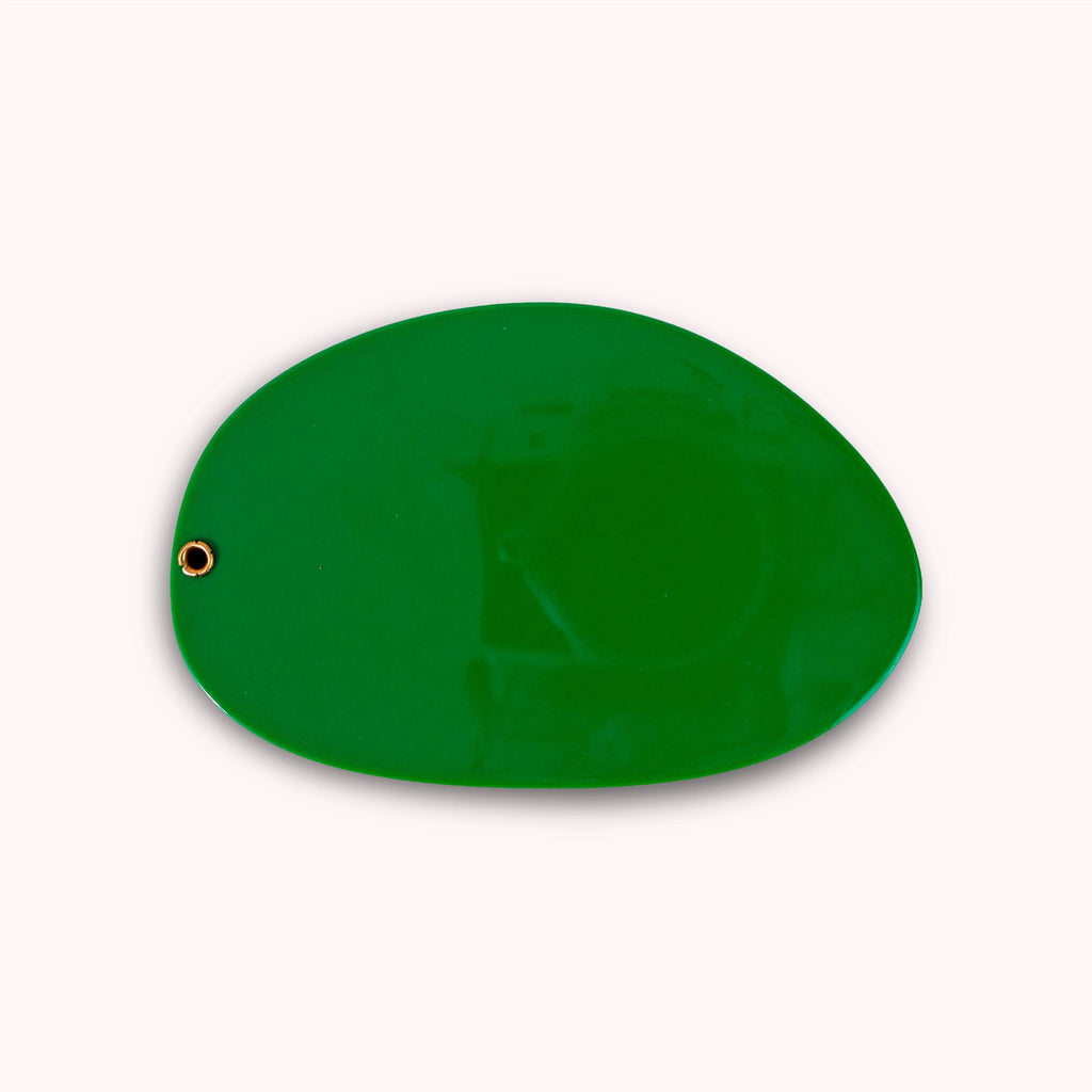 Lottie Mirror - Leopard & Emerald