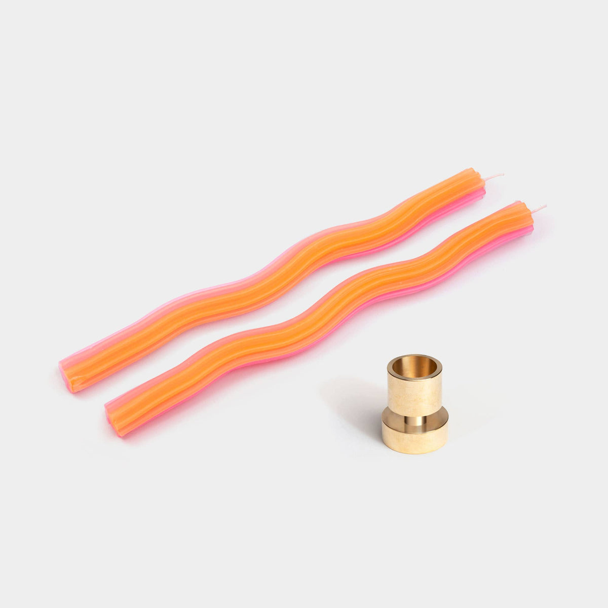 Wiggle Orange 11" Tapers (2 Pcs)