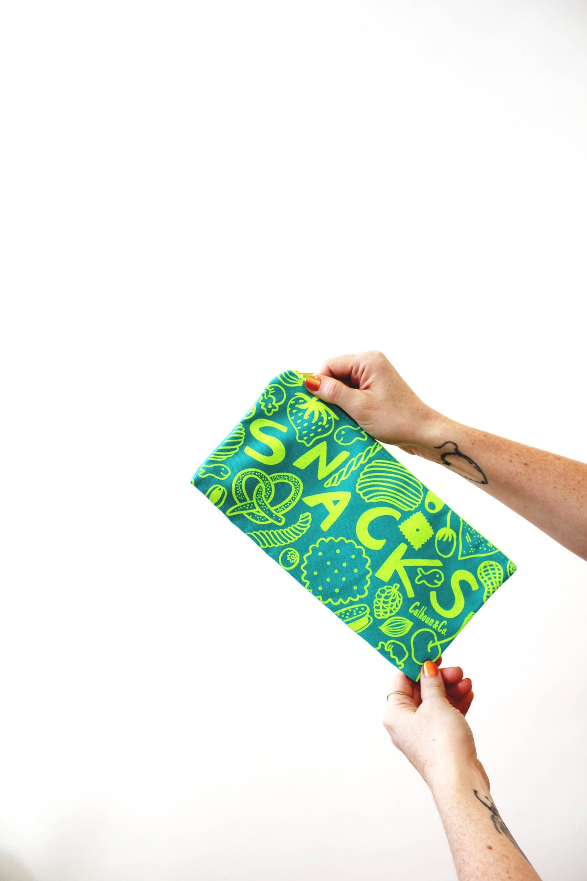 Snacks! Zipper Pouch