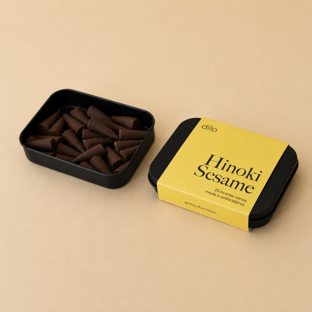 Hinoki Sesame - elsewhere Collection Incense Cones