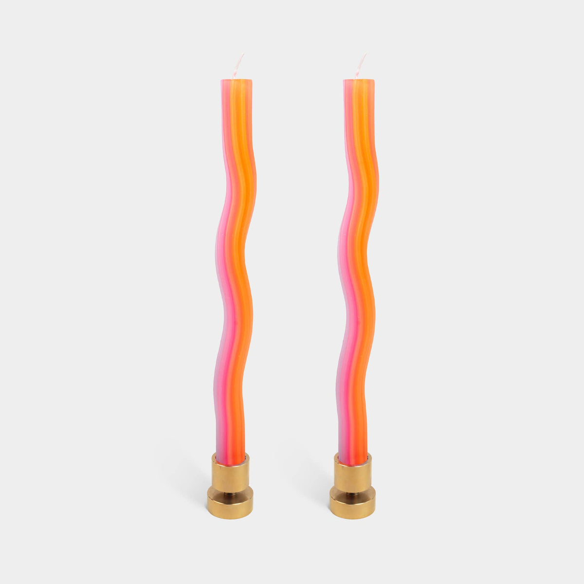 Wiggle Orange 11" Tapers (2 Pcs)