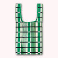 Romy Shopper Bag – Green Check