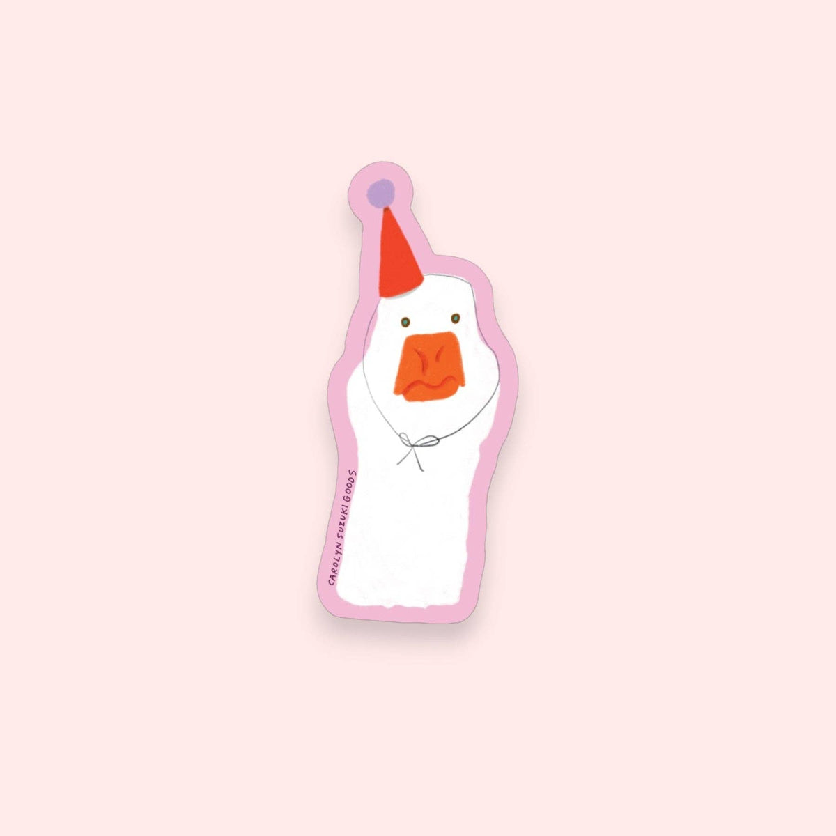 Goose Dude - Die Cut Sticker