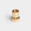 Solid Brass Candle Holder - 1.6" Tall & Fits Standard Tapers