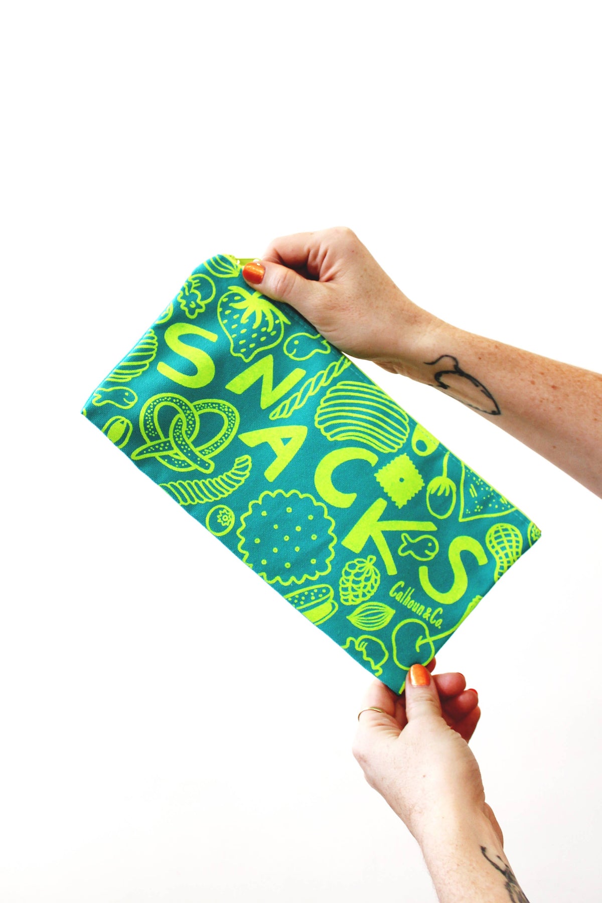 Snacks! Zipper Pouch
