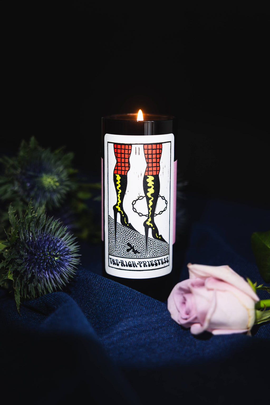 Tarot Candle - High Priestess | Confident and Sensual