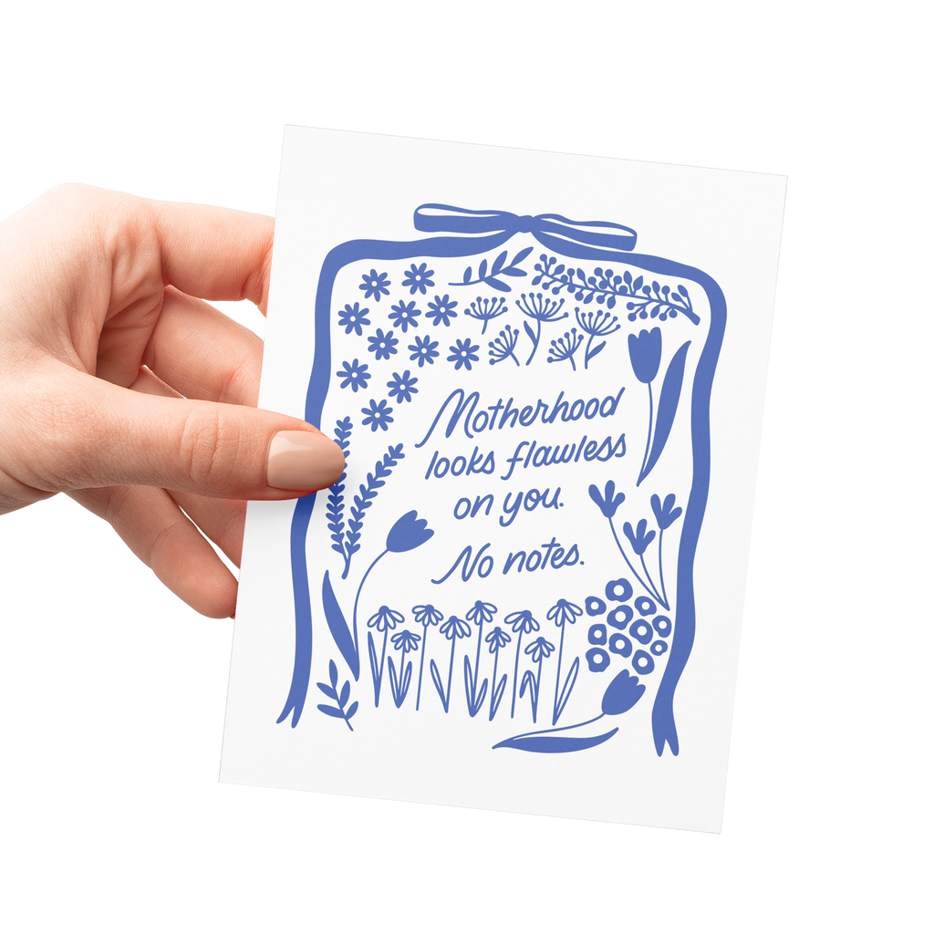 No Notes | Floral Mother’s Day or New Mom Card