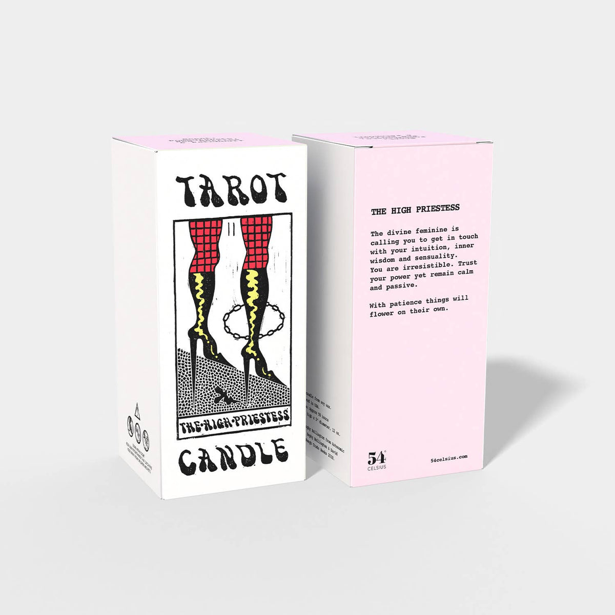 Tarot Candle - High Priestess | Confident and Sensual