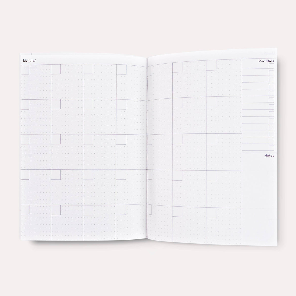 Palermo Undated Weekly Planner Book
