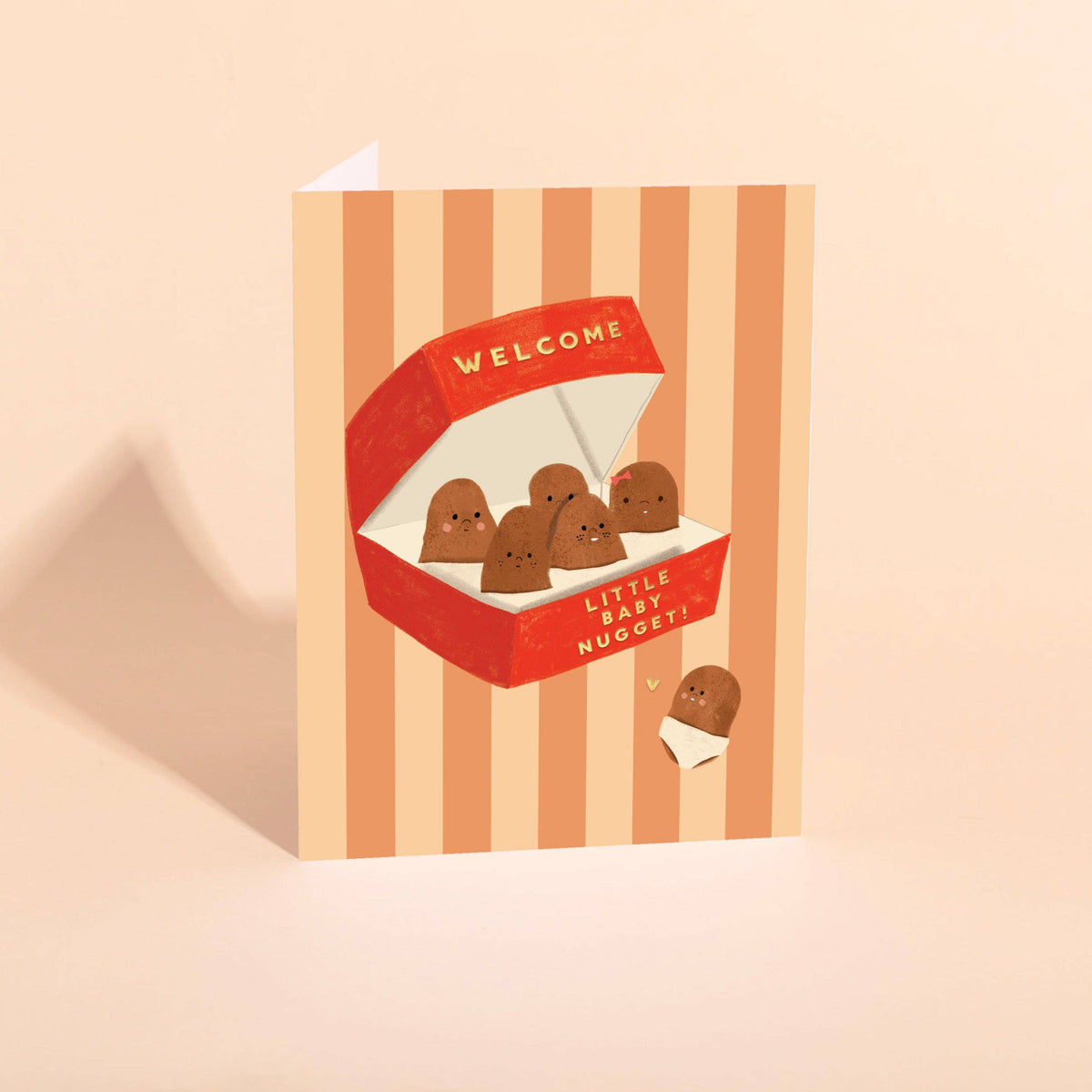LIL NUGGETS - Baby Card