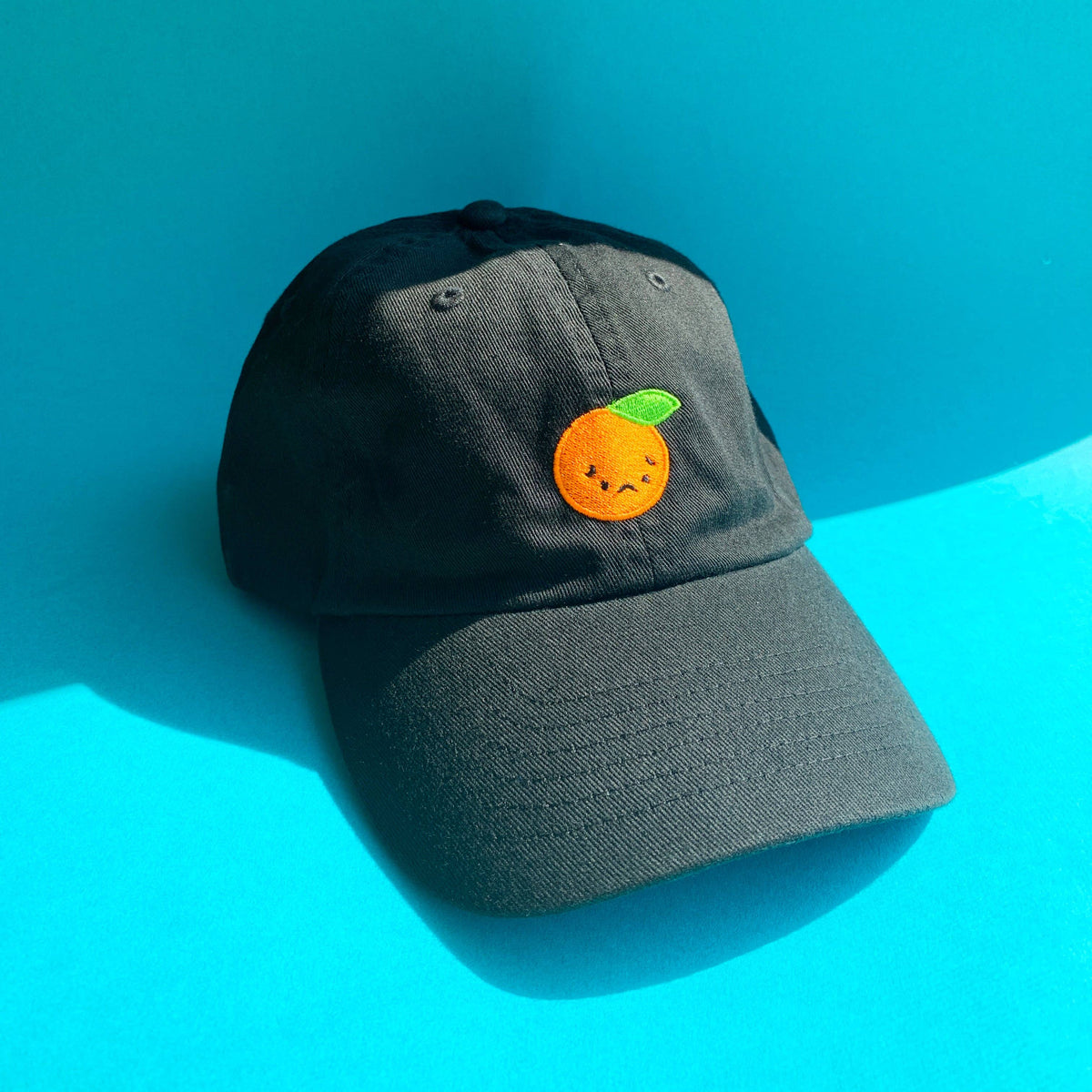 Sad Orange Cap