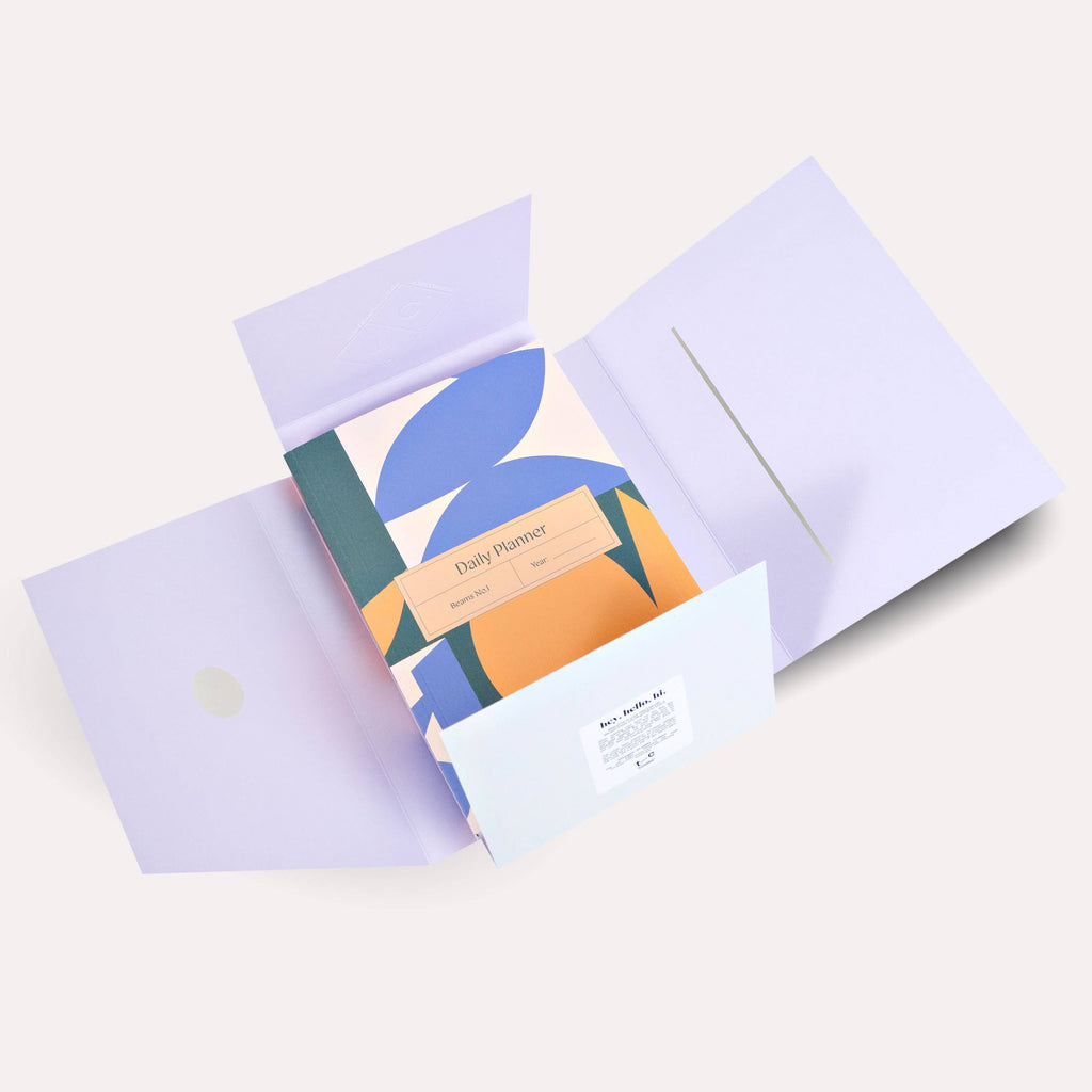 Beams Undated Daily Planner Book