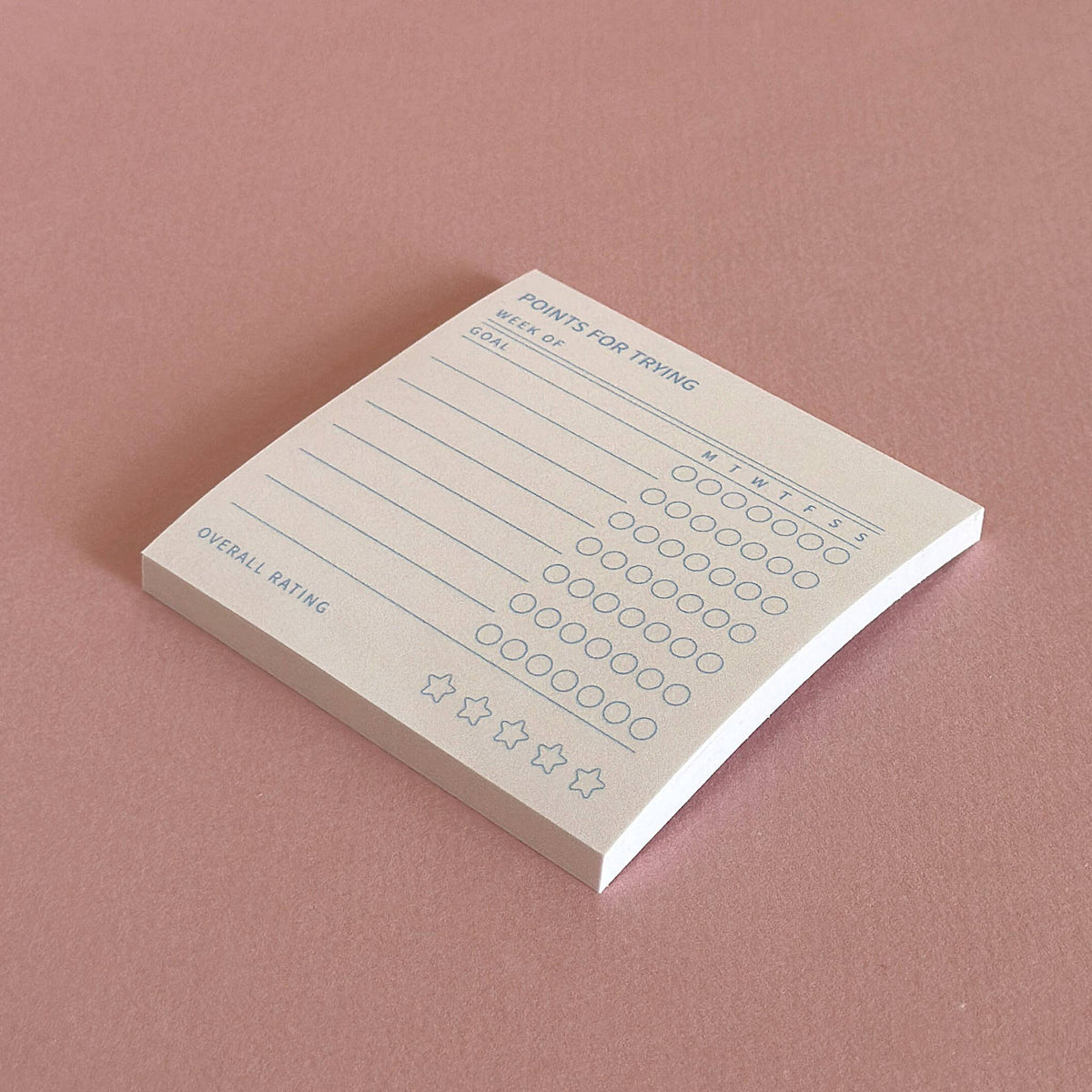 Points for Trying | Motivational Habit Tracker Sticky Notes