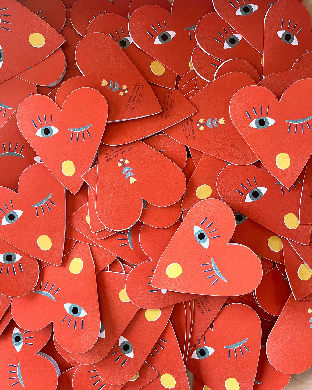 Heart Blink - individual sticker