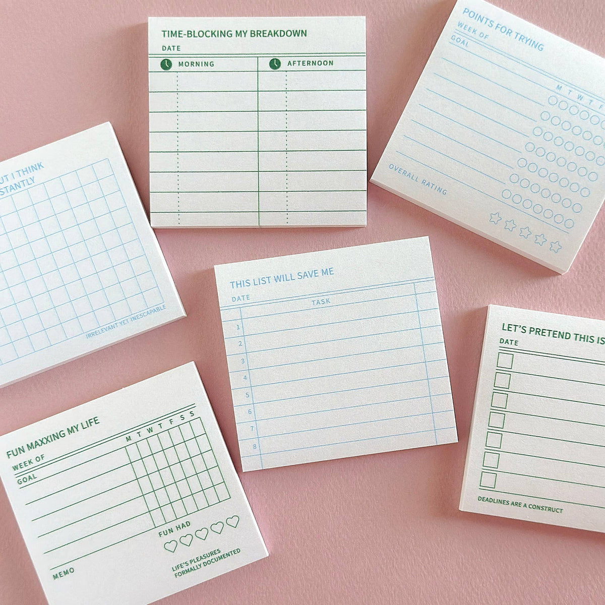 Points for Trying | Motivational Habit Tracker Sticky Notes