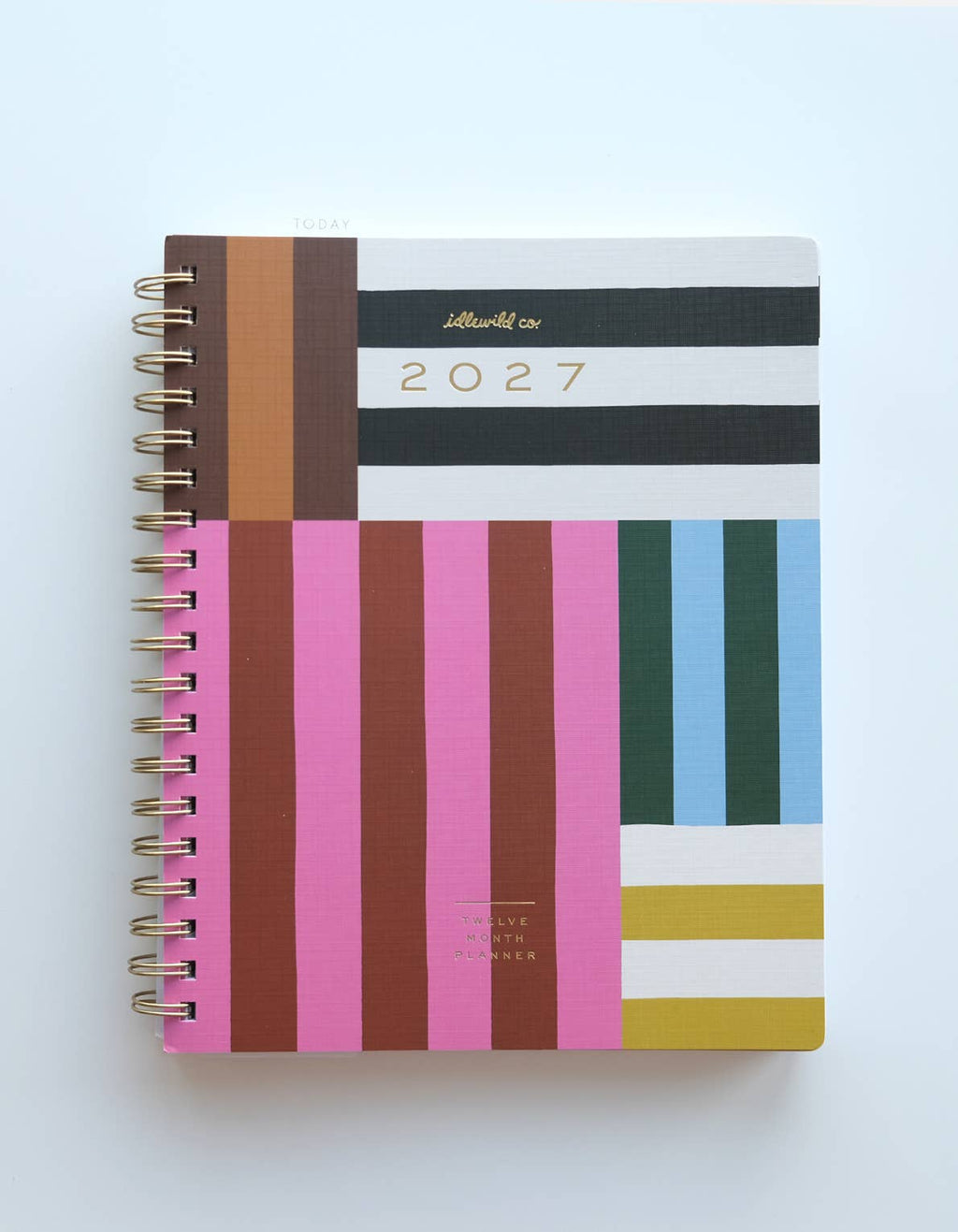 2027 Large Format Planner | Cabana Stripe