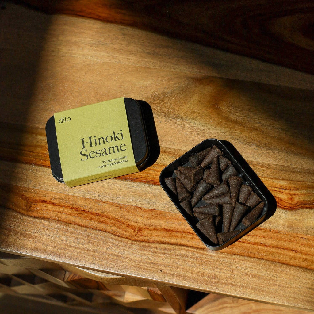 Hinoki Sesame - elsewhere Collection Incense Cones