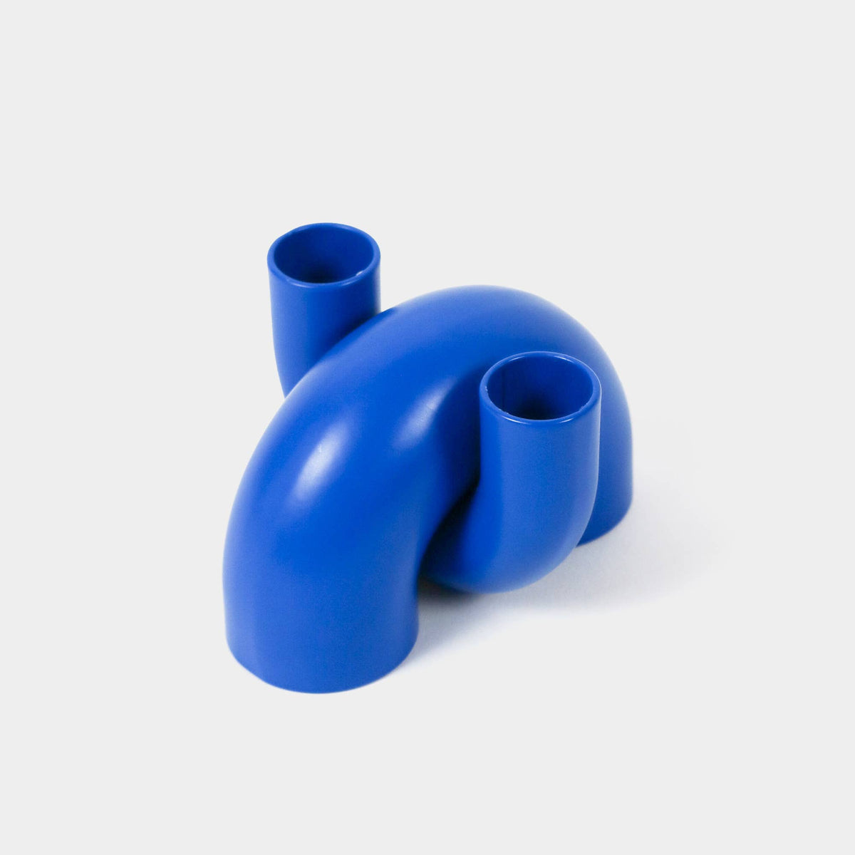 Macaroni 2-in-1 Candle holder - Tapers & Tealights - Blue