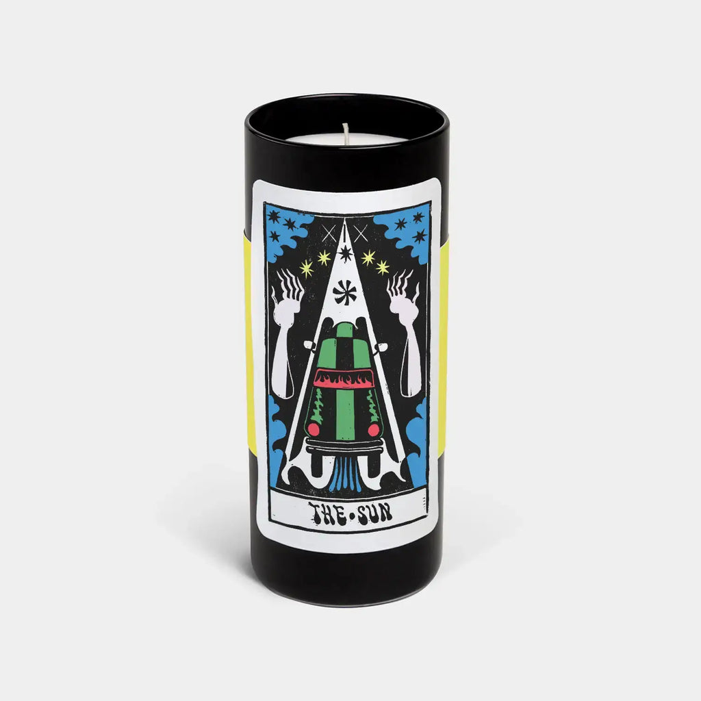 Tarot Candle - The Sun | Bergamot & Driftwood | Radiate Joy