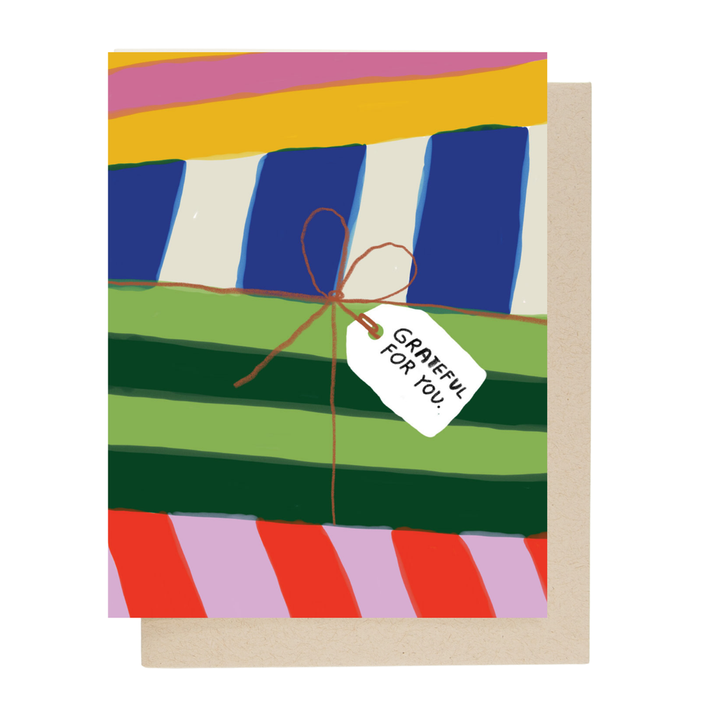 Grateful For You Card